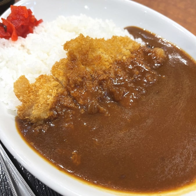 吉備SAで食べた「晴ればれ食堂」さんのカツカレー◎