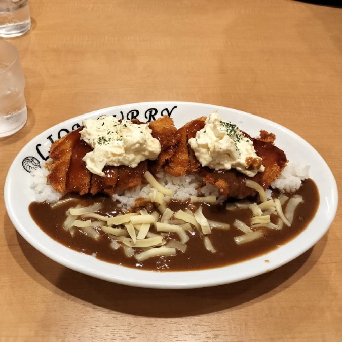 ダブルチキン南蛮カレー!