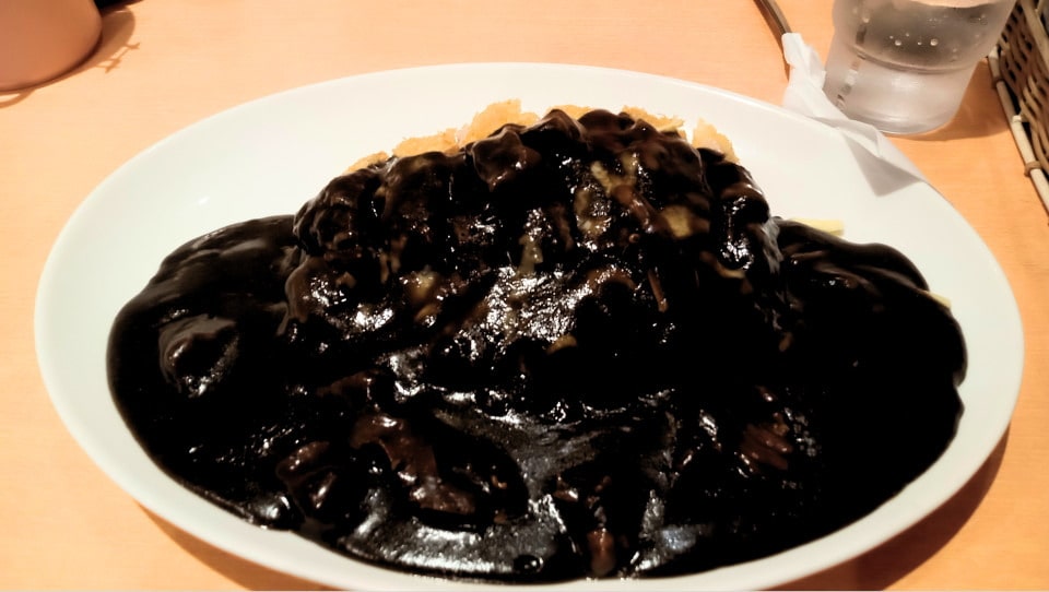 安定の黒カレー。あぁ…また食べたい‼️🍛