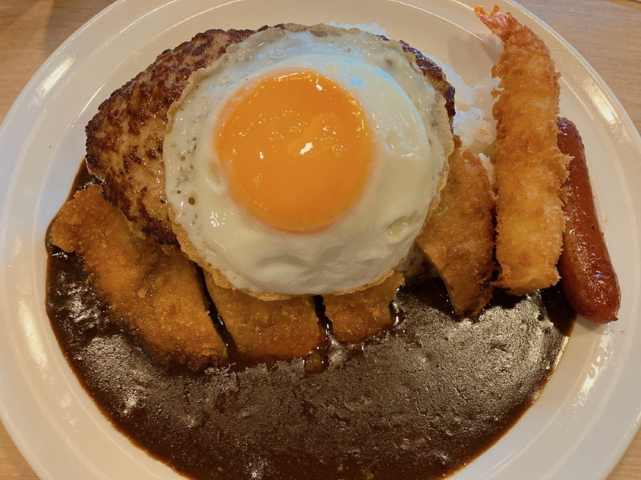 ゴーゴーガストカレー「金沢元気盛りカレー」