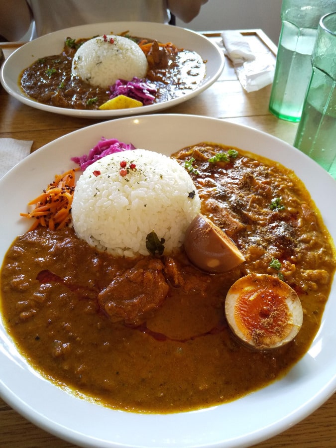 スパイシーなカレー