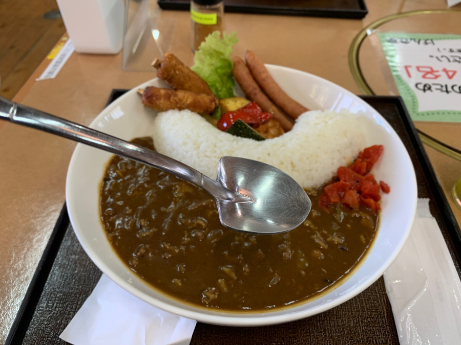 可愛い甘口ダムカレー