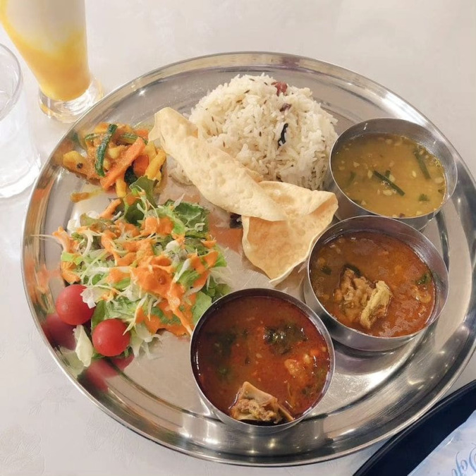 インド料理とネパール料理共にお楽しみください。