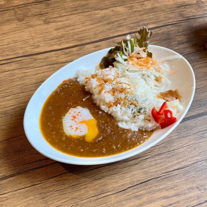 しっかりダシ香るカレー