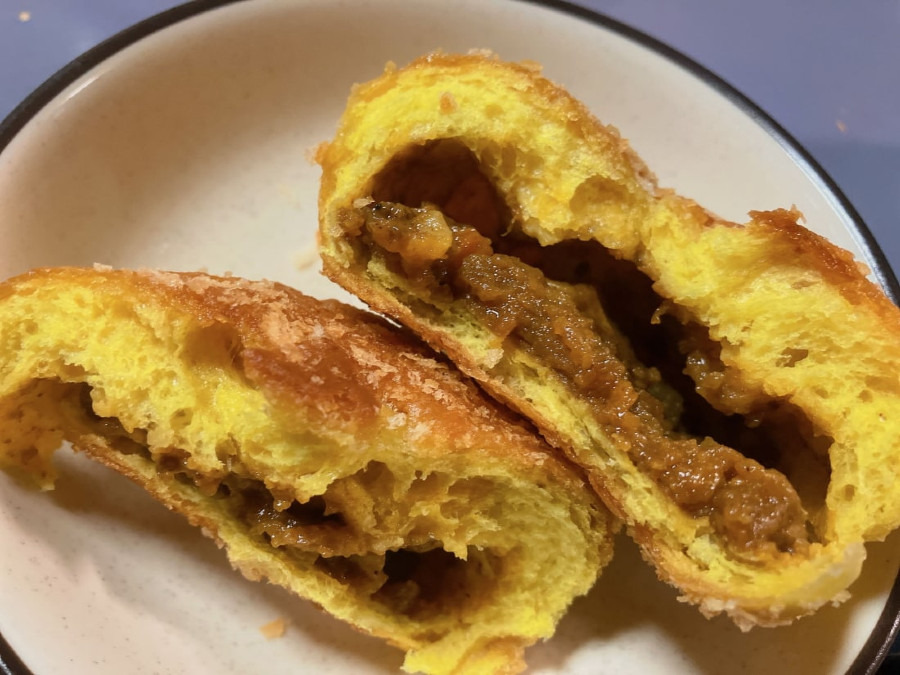 更に本気の俺のカレーぱん