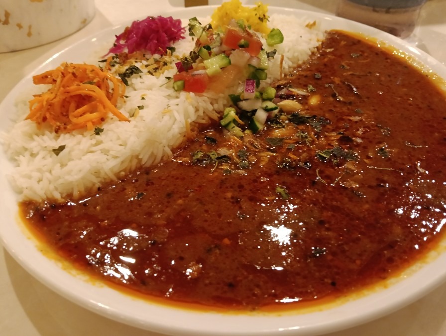 マンスリーは夏野菜のラッサムでした