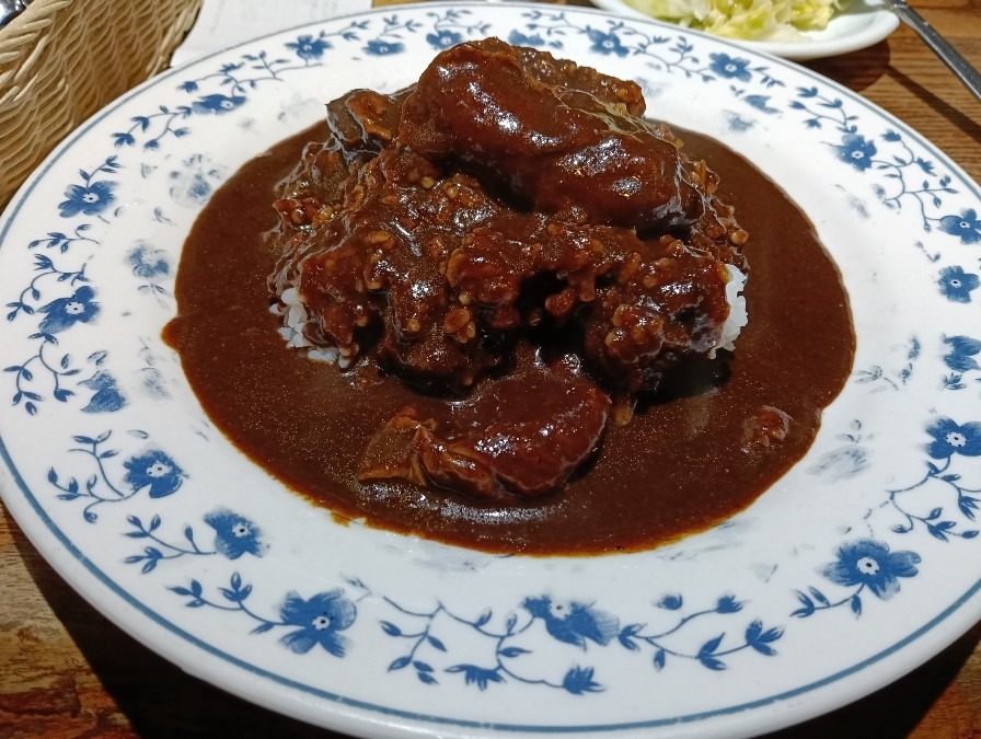 仙臺@神保町の牛すじカレー